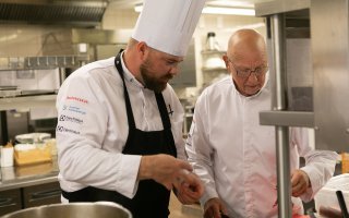 Kokkimaajoukkue matkalla Stuttgartiin